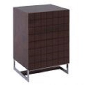 MADRID WHITE OR WALNUT CHEST OF DRAWERS: Briggs And Jones